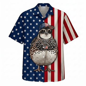 America Quail Hunting Funny Hawaiian Shirt