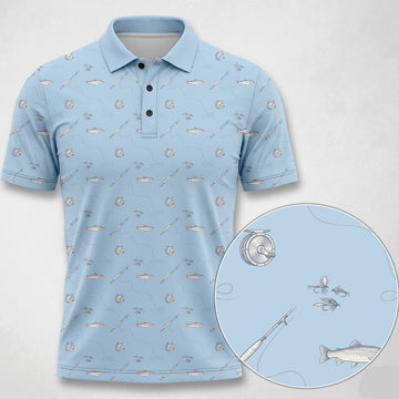 Fly Fishing Heritage Hunting Polo Shirt FFP1008