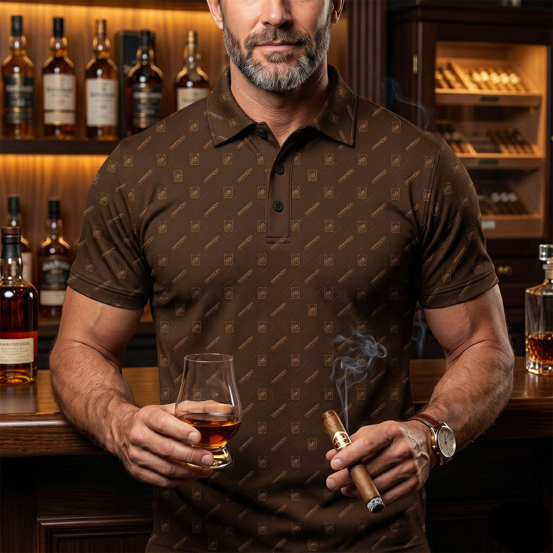 The Gentleman's Club Collection Deer Polo Shirt WCP1001