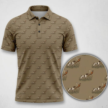Dog and Pheasant Hunting Polo Shirt PHP1004