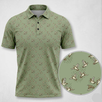 Turkey Upland Quail Hunter Father's Day Gift Polo Shirt QHP1001