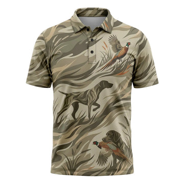 Pheasant Hunting Dog Polo Shirt PHP1006