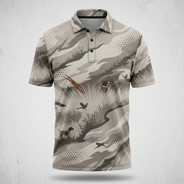 Pheasant Dog Upland Heritage Hunter Polo Shirt PHP1009