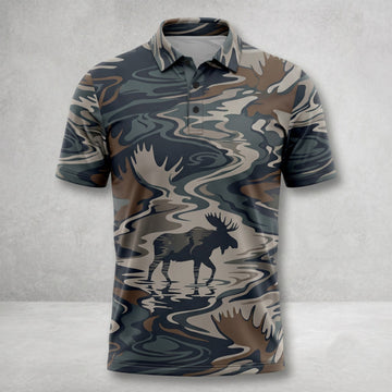 Willow Moose Hunting Polo Shirt MHP1003