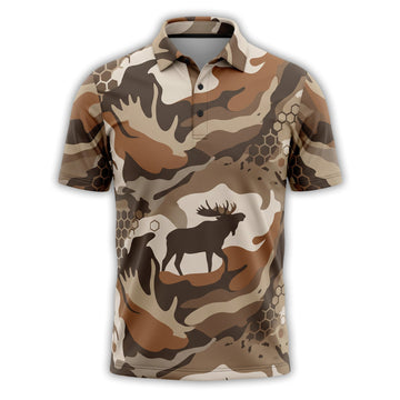 Moose Hunting Polo Shirt MHP1004