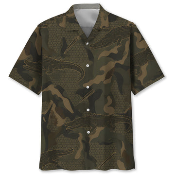 Alligator Hunting Hawaiian Shirt