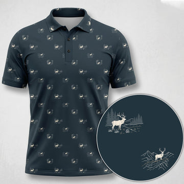Elk Hunting - Polo Shirt EHP1011