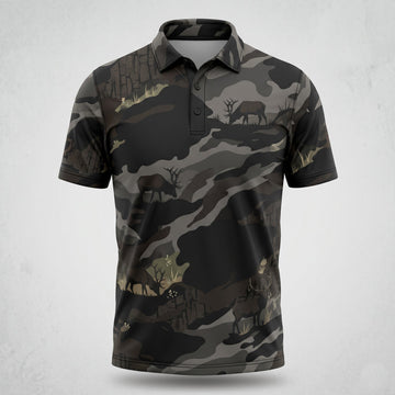 Elk Hunting - Polo Shirt EHP1013