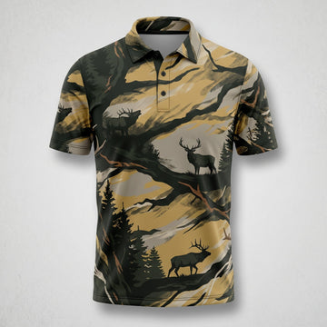 Elk Hunting - Polo Shirt EHP1014