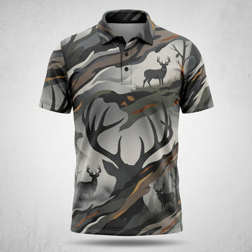 Whitetail Country Deer Collection - Polo Shirt WDP1001