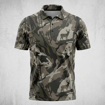 Whitetail Country Deer Collection - Polo Shirt WDP1003
