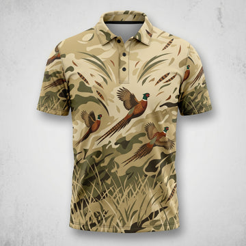 Upland Heritage pheasant Collection - Polo Shirt PHP1012