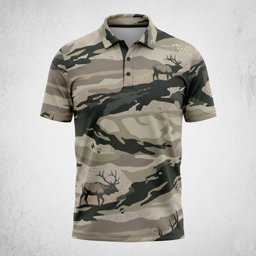 Elk Hunting - Polo Shirt EHP1016