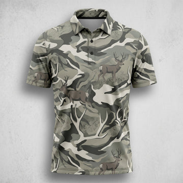 Mule Deer Hunting - Polo Shirt MDHP1001