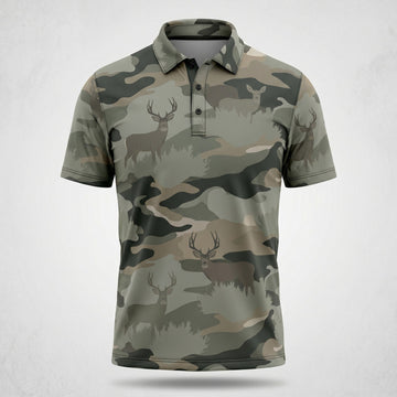 Mule Deer Hunting - Polo Shirt MDHP1002