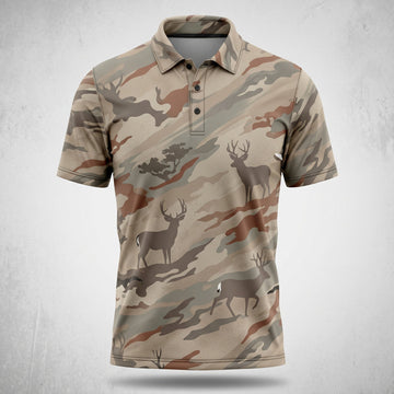 Mule Deer Hunting - Polo Shirt MDHP1003