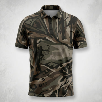 Deer Bowhunting Polo Shirt BHP1006