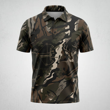 Deer Bowhunting Polo Shirt BHP1007