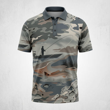 Redfish Inshore Fishing - Polo Shirt RIFP1002