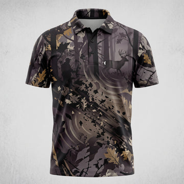 Deer Bowhunting Polo Shirt BHP1009