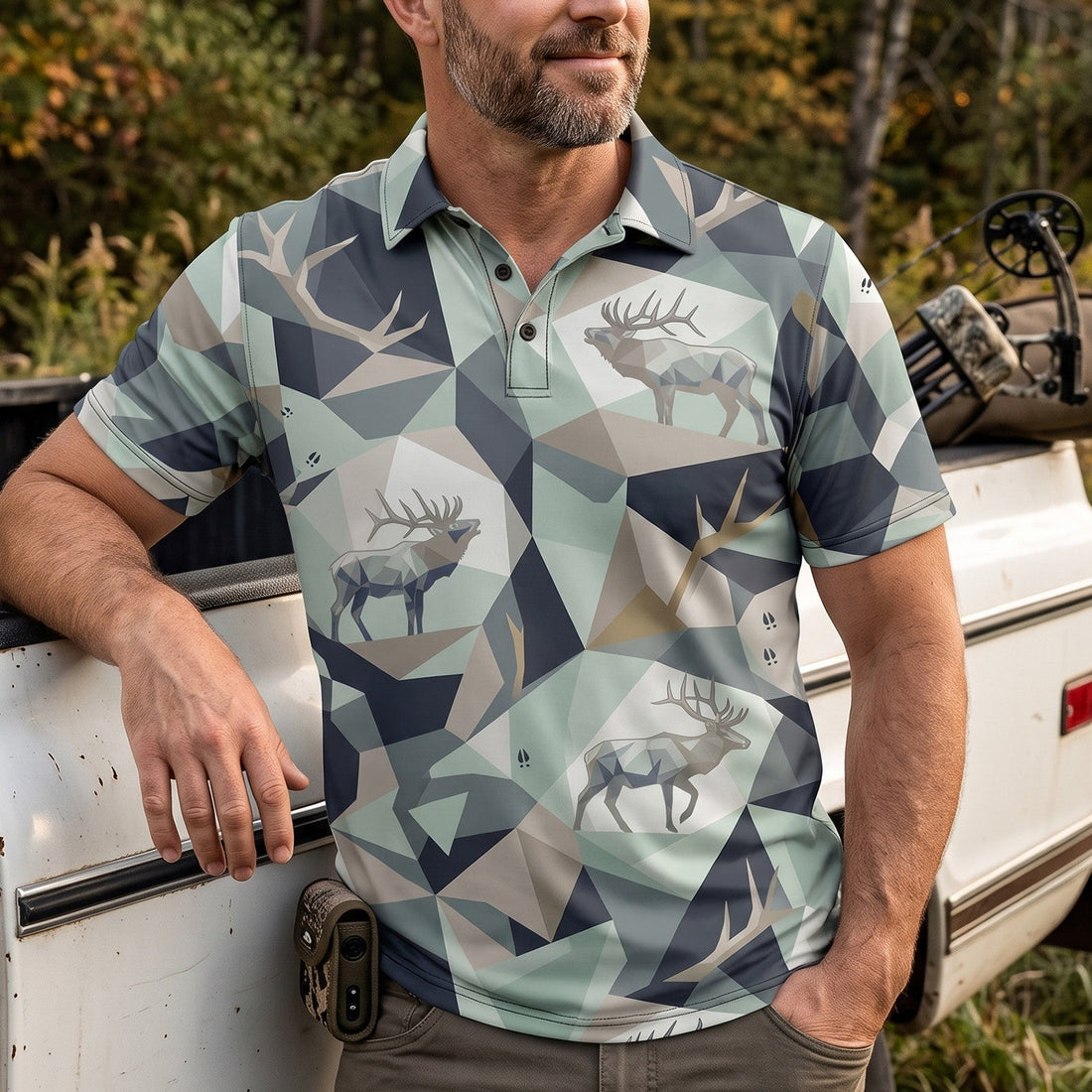Elk Hunting - Polo Shirt EHP1020