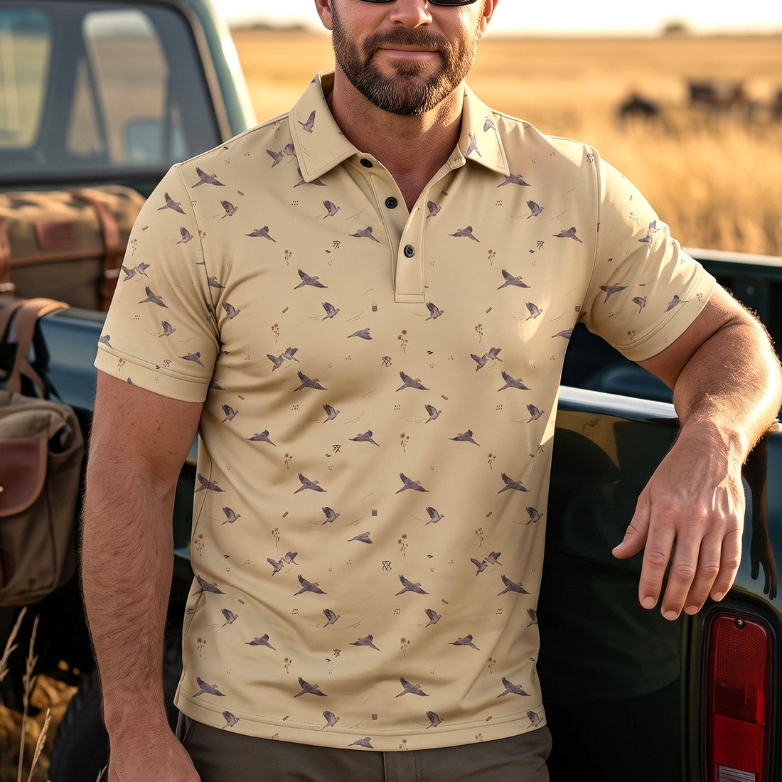 Upland Dove Hunting- Polo Shirt UDHP1001