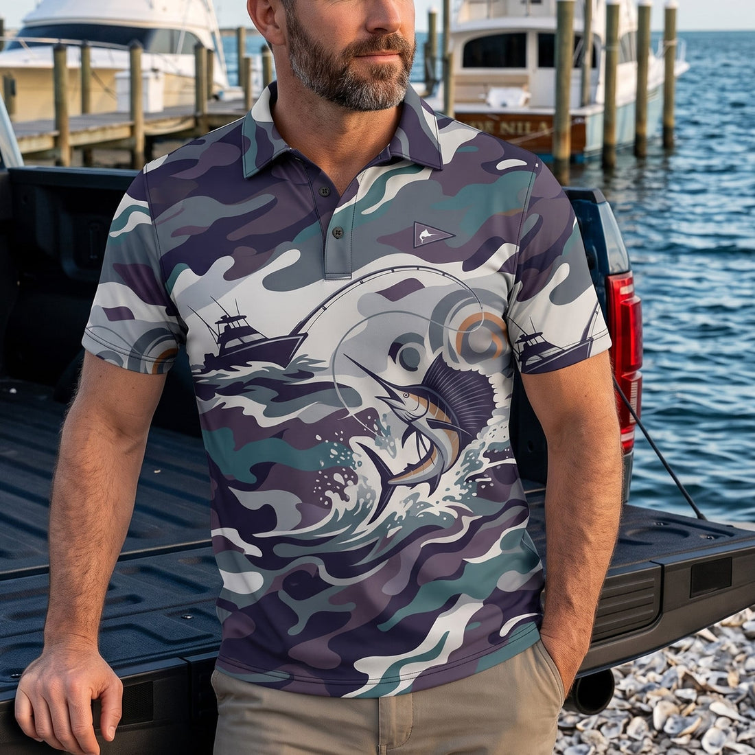 Billfish Fishing - Polo Shirt BFFP1003
