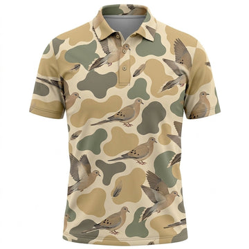 Hunting Mourning Dove Camouflage Hawaiian Shirt