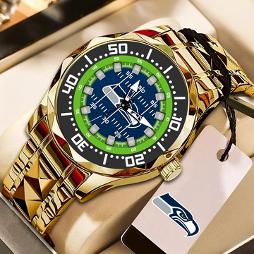 Seassle Seahawks Men's Watches Luxury