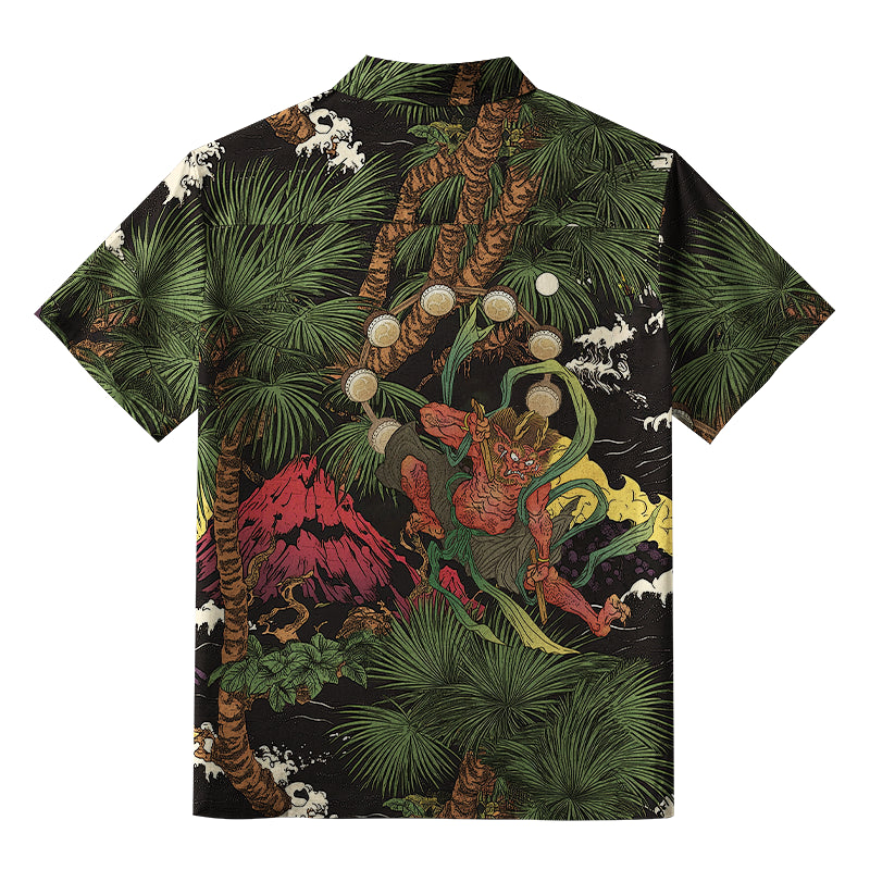 Japanese Yokai Aloha Hawaiian Shirt