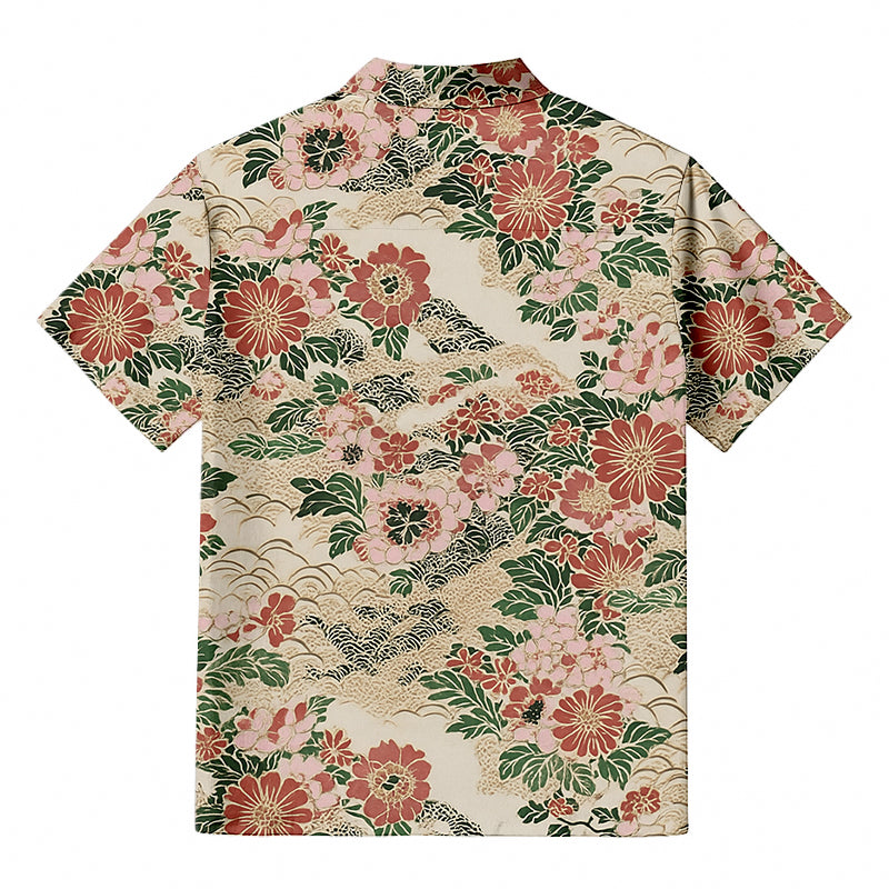 Personality fashionFloral Splendor Aloha  Hawaiian Shirt