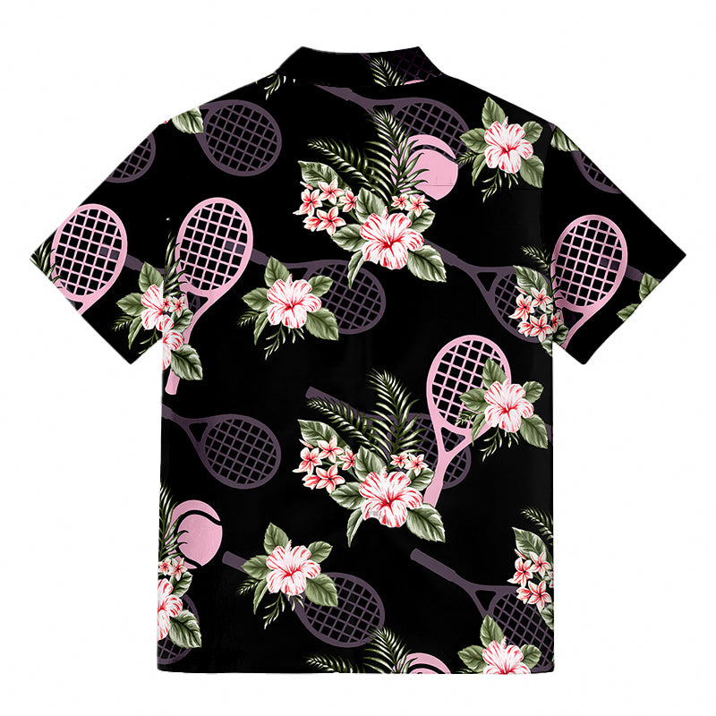 Tropical Tennis Hawaiian Shirt