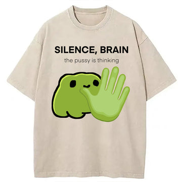 Personality fashion Silence, Brain Washed T-Shirt