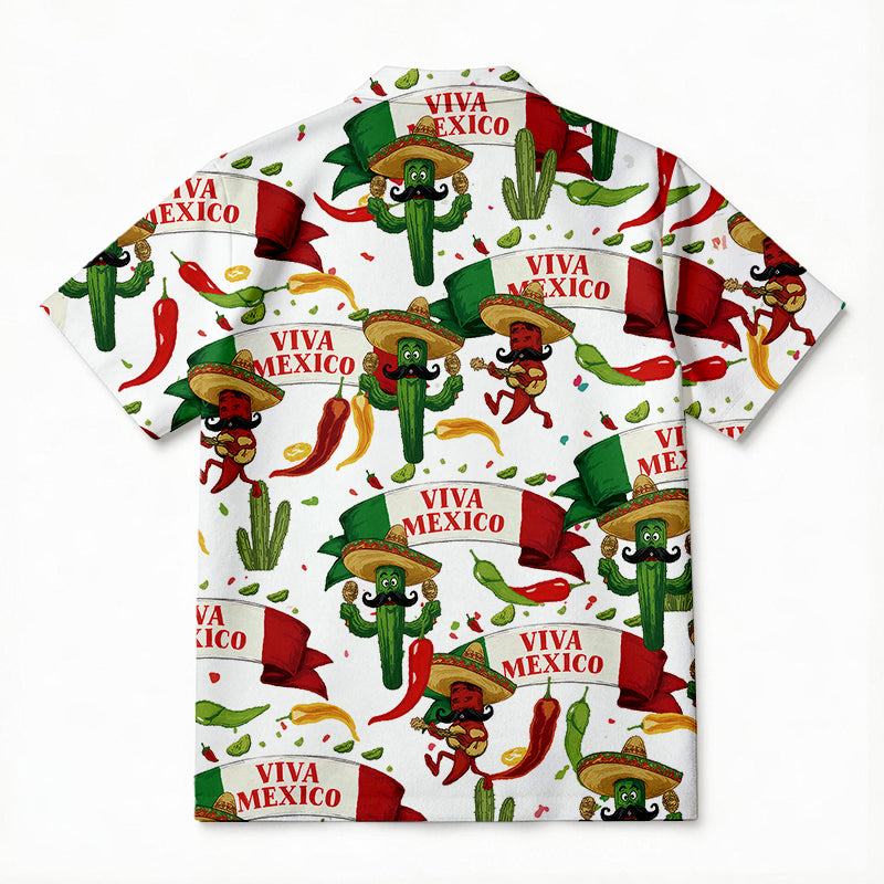 Personality fashionViva Mexico Hawaiian Shirt