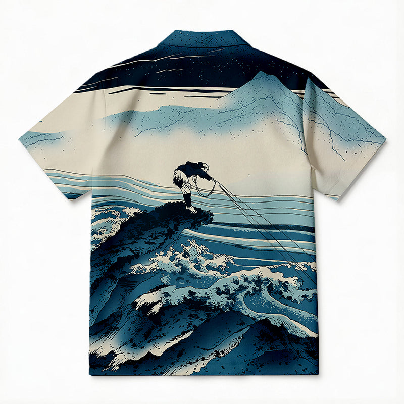 Personality fashionKoshu Kajikazawa Hawaiian Shirt