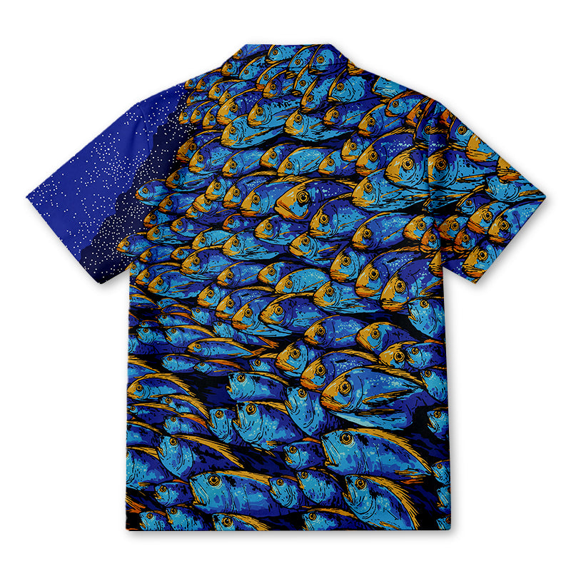 Personality fashionOcean Fish Hawaiian Shirt