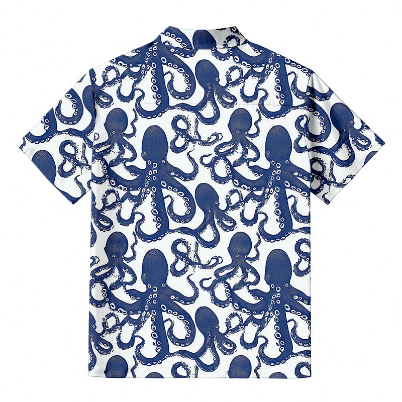 Ocean Octopus Hawaiian Shirt