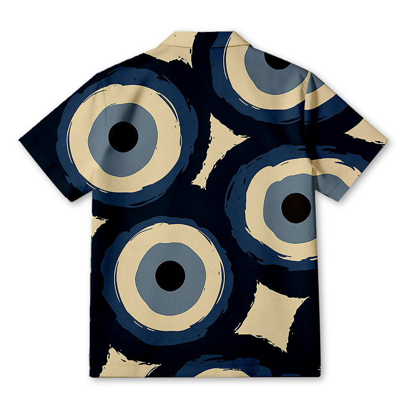 Personality fashionNomad Ring Canvas Hawaiian Shirt