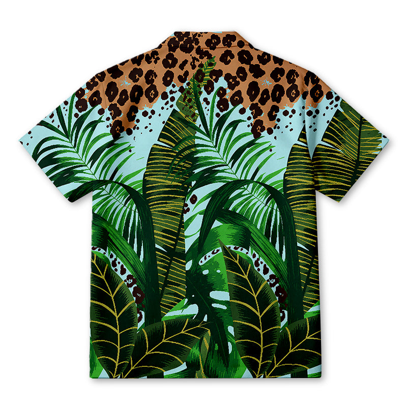 Personality fashionWild Paradise Hawaiian Shirt