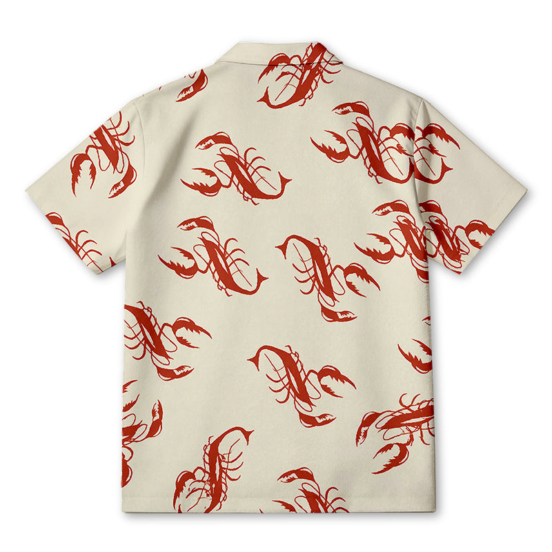 Personality fashionLobster Kramer Seinfeld Tropical Hawaiian Shirt