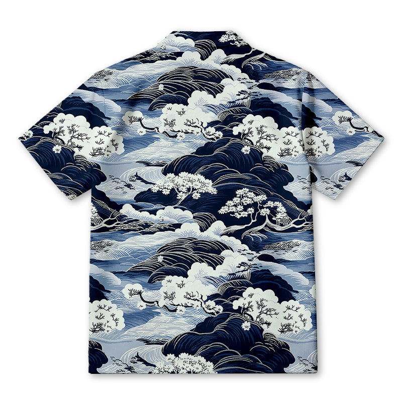 Personality fashionTraditional Japan Scenery Hawaiian Shirt