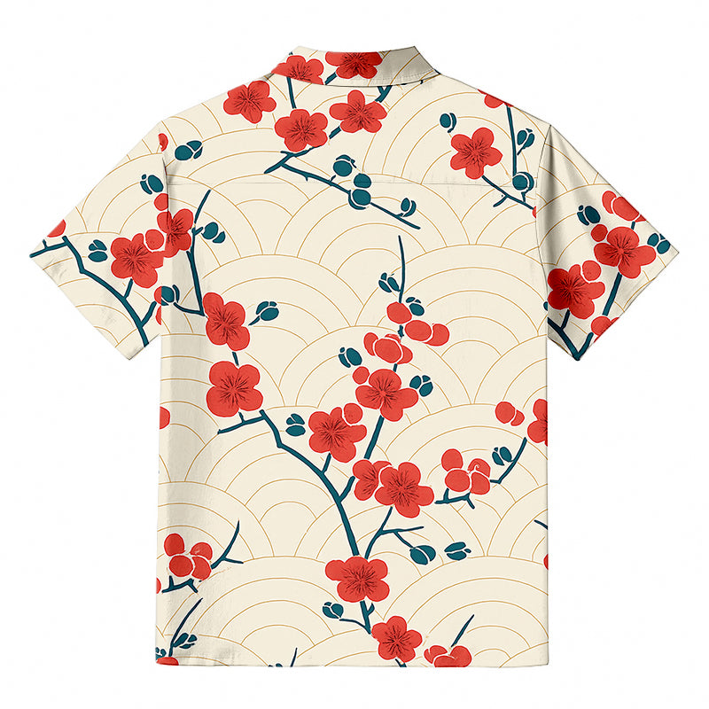 Blossom Wave Aloha Hawaiian Shirt