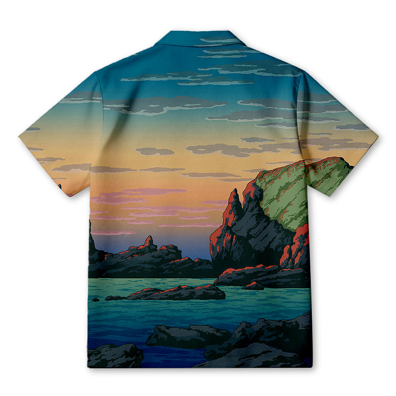 Personality fashionIslands At Sunrise Hawaiian Shirt