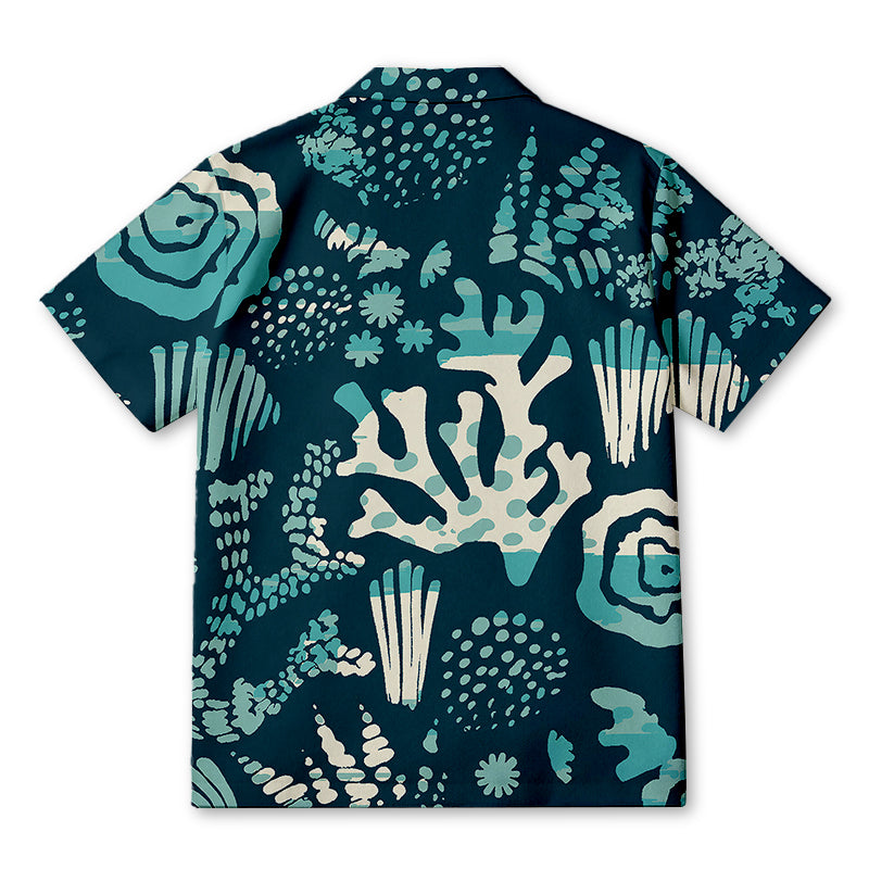 Ocean Coral Hawaiian Shirt