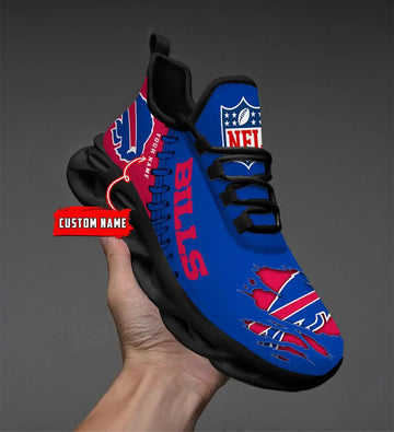NFL – Custom name – Buffalo Bills Personalized Max Soul Shoes – DS001