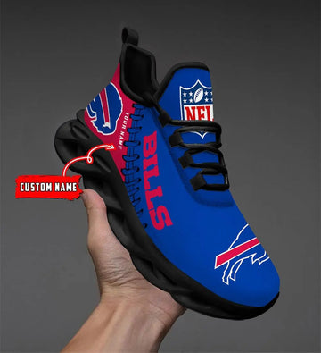 NFL – Custom name – Buffalo Bills Personalized Max Soul Shoes V2 – DS001