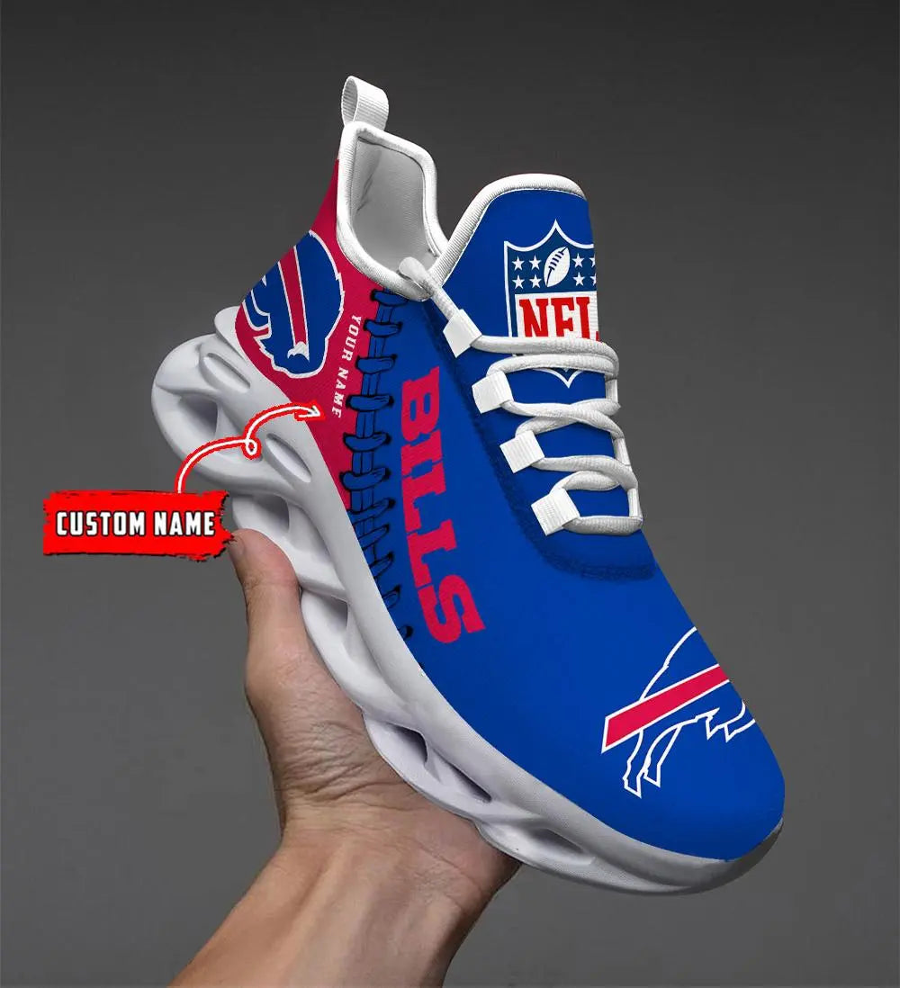 NFL – Custom name – Buffalo Bills Personalized Max Soul Shoes V2 – DS001