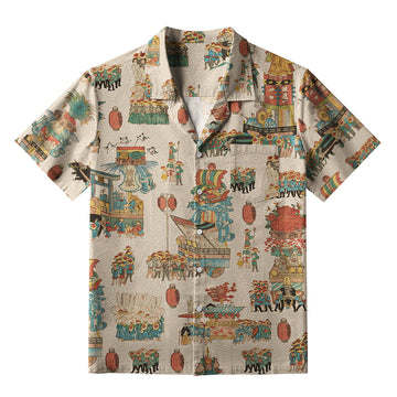 Personality fashion  Traditional Celebrations Aloha Hawaiian Shirt