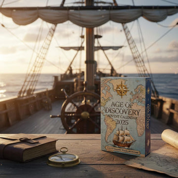 2025 Age Of Discovery Advent Calendar 24 Assorted Mini Nautical And Exploration Figurines