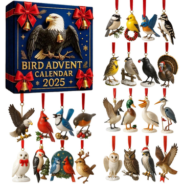 2025 Christmas Bird Advent Calendar